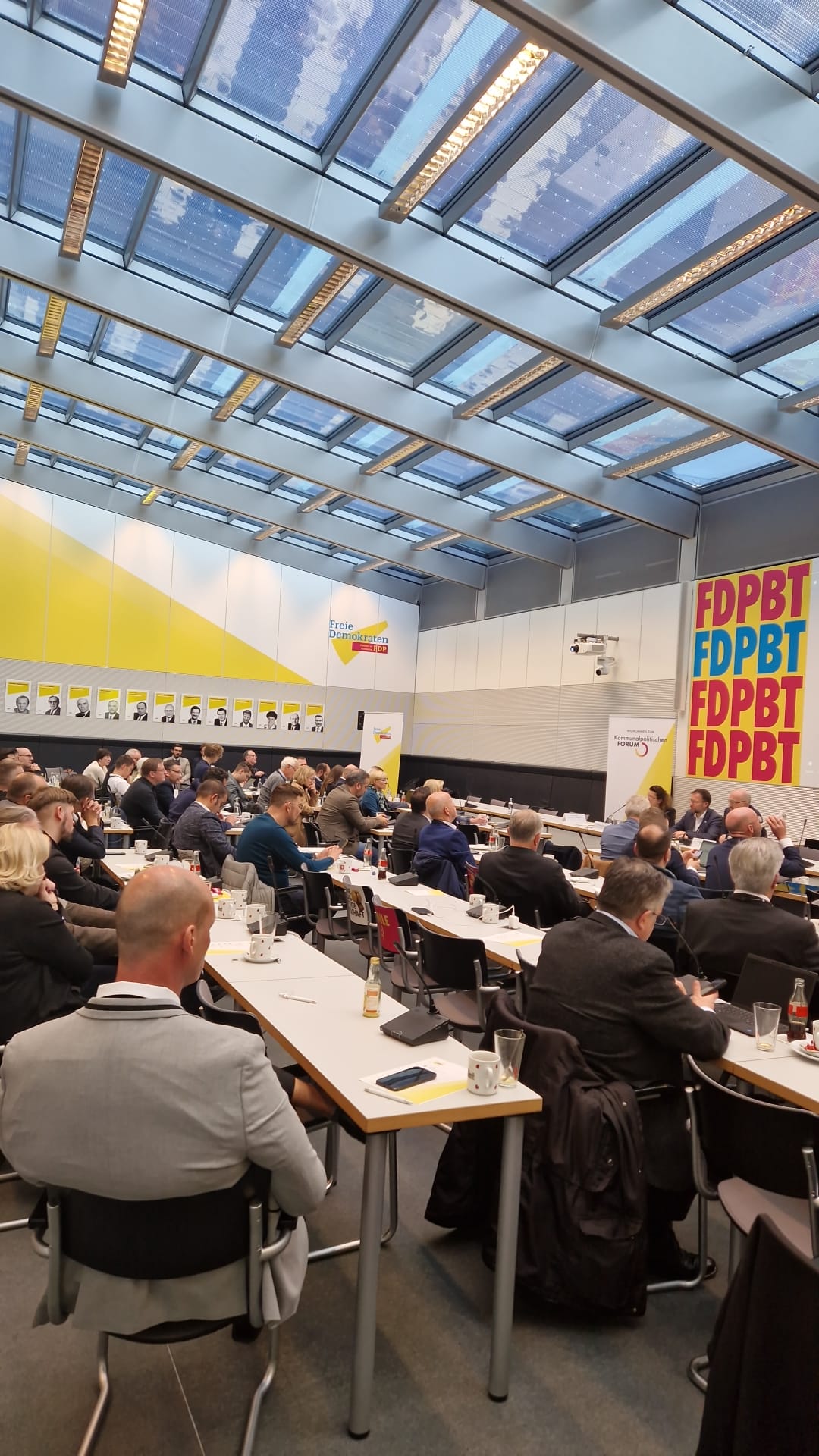 Auf dem 3. Kommunalpolitischen Forum in Berlin